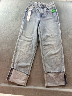 Tinseltown - Light Blue Wide-Leg Jeans